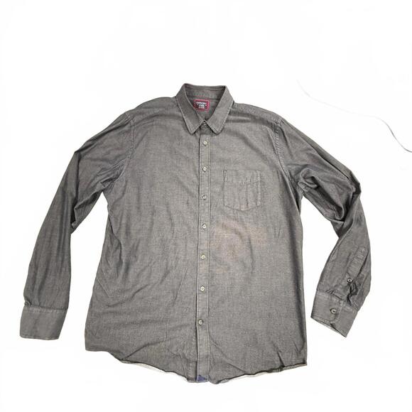 UNTUCKit Men's Blue/Gray Button-Up Shirt Size XL - Picture 1 of 7